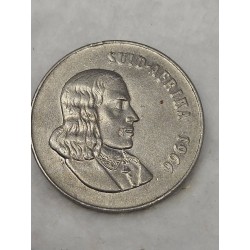 Moeda da África do sul 50 cents 1966