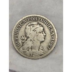 Moeda de Portugal 1 escudo 1927