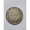 Moeda Brasil 500 réis 1851 prata terceiro sistema MBC