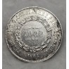 Moeda Brasil Império 1000 réis 1864 Mbc
