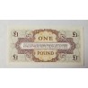 Cédula Militar Britânica 1 Pound (Voucher) - 4ª Série Inglaterra FE