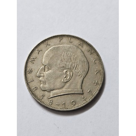 Moeda da Alemanha 2 Marcos 1958