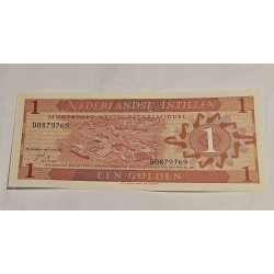 Cédula das Antilhas Holandesas 1 gulden FE