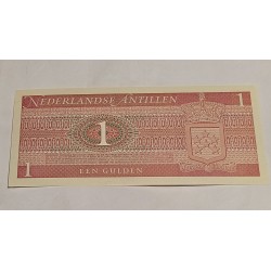 Cédula das Antilhas Holandesas 1 gulden FE