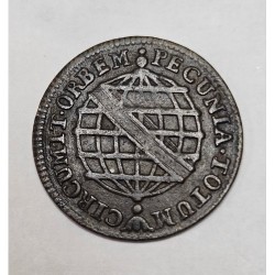 Moeda Brasil V reis 1774 coroa baixa C116 MbcS