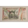 Cédula do México 20 pesos polímero FE Bicentenário da Independência