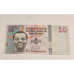 Cédula da Suazilândia 10 emalageni FE