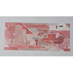 Cédula de Trindade e Tobago 1 dólar polímero FE