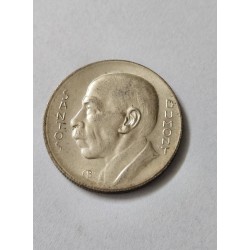 Moeda Brasil 5000 réis 1937 Santos Dummont soberba