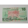 Cédula de Zâmbia 10 kwatcha FE