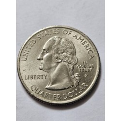Quarter Dólar 2005 Oregon Crater Lake - Moeda Comemorativa EUA Estados Unidos
