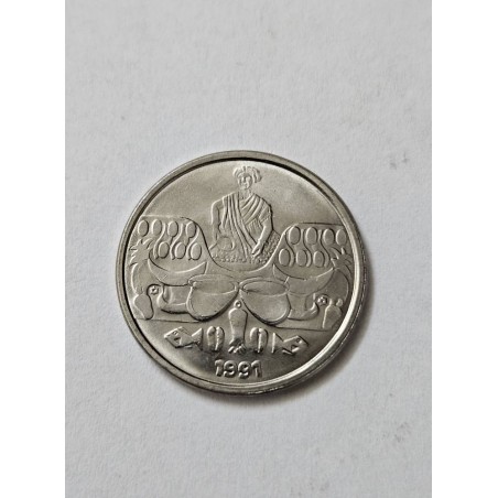 Moeda Brasil 50 cruzeiros 1991 republica SFC