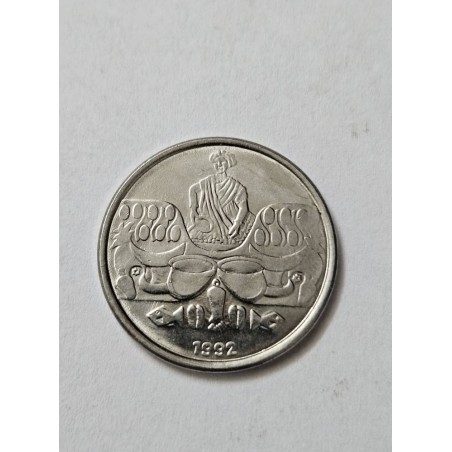 Moeda brasil republica 50 cruzeiros 1992 Soberba