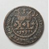 Moeda brasil XL réis 1757 Guinea C173 Cobre