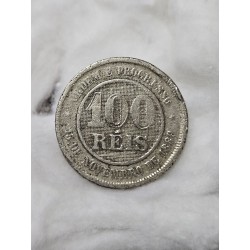 Moeda do Brasil 100 réis 1899