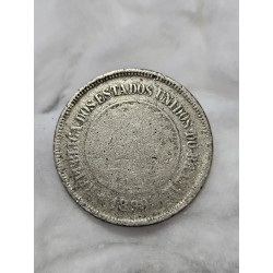 Moeda do Brasil 100 réis 1899