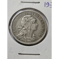 Moeda de Portugal 50 centavos 1930 KM577