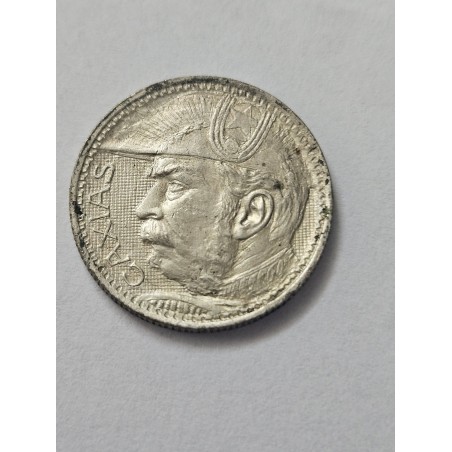 Moeda Brasil 2000 réis 1935 duque de caxias Soberba