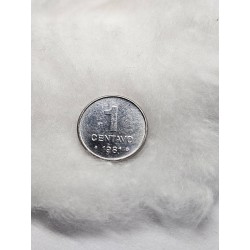 Moeda Brasil 1 centavo sojinha 1981