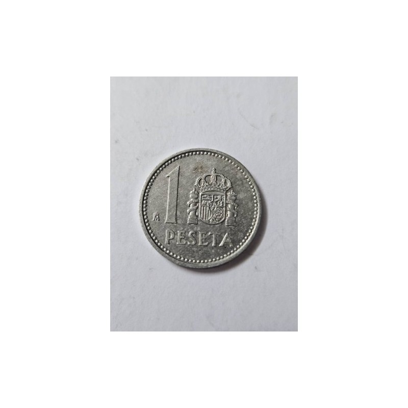 Moeda 1 Peseta Espanha 1986 - Juan Carlos I