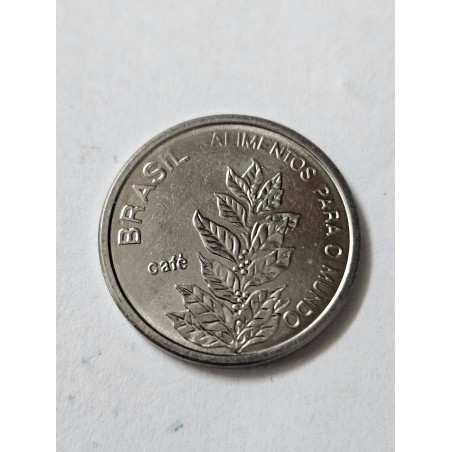 Moeda do Brasil 5 cruzeiros 1985 FAO