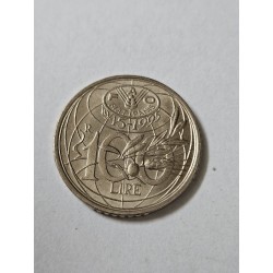 Moeda da Itália 100 liras FAO 1995