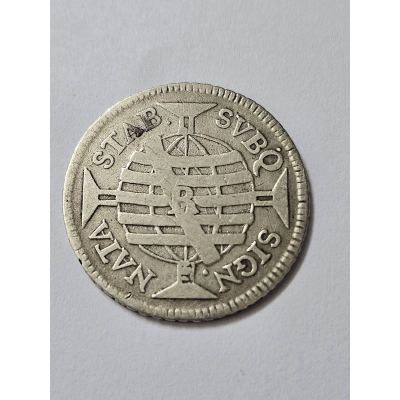 Moeda Brasil 320 réis 1750 Rio P159 MBC Colonia