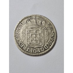 Moeda Brasil 320 réis 1750 Rio P159 MBC Colonia