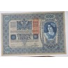 Cédula da Áustria 1000 coroas soberba 1902