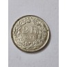Moeda da Suíça 2 francos 1958 prata 835 9g