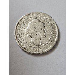 Moeda brasil republica 1000 réis 1912 estrelas ligadas MBC