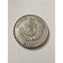 Moeda Brasil 50 réis 1886 Soberba V025