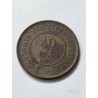 Moeda brasil republica 40 Reis 1911 bronze mbcS