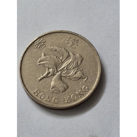 Moeda de Hong Kong 5 dólares 1997
