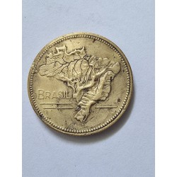 Moeda Brasil 5 cruzeiros 1942 data dificil