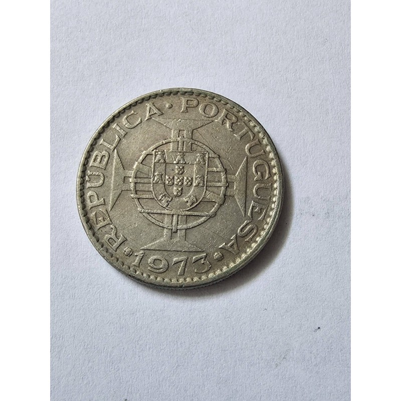 Moeda de Macau 50 centavos 1973