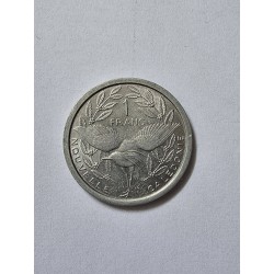 Moeda de Nova Caledônia 1 Franco 1940