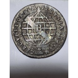 Moeda Brasil X Reis 1730 B Pecvnia C069