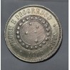 Moeda Brasil 1000 Reis 1889 república prata