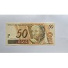 Cédula Brasil 50 reais C323 FE Primeira Familia