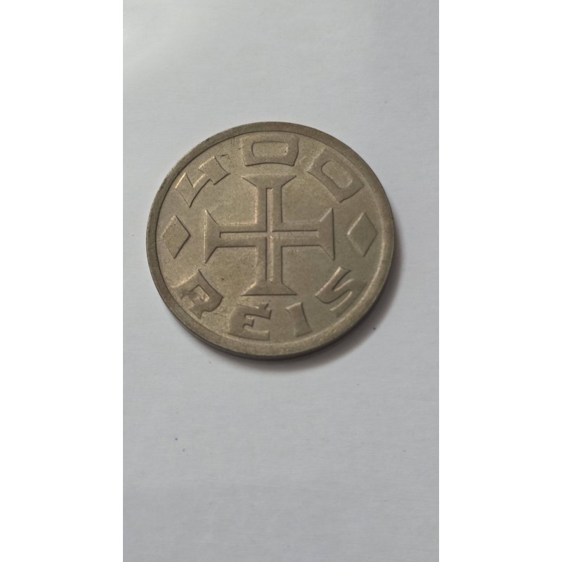 Moeda Brasil republica 400 Reis 1932 vicentina FC Centenario Colonização