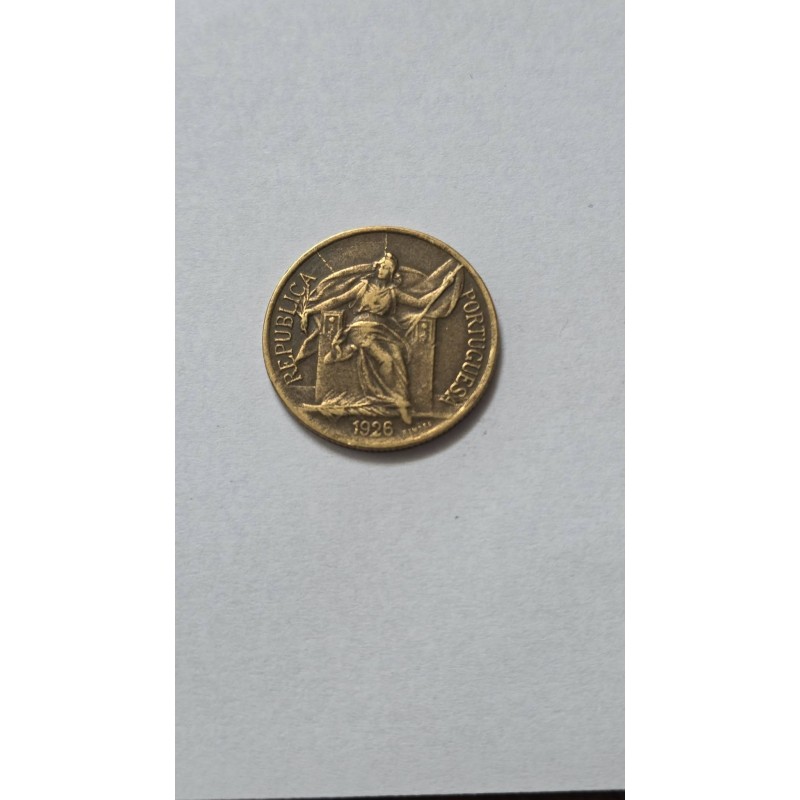 Moeda de Portugal 50 centavos 1926
