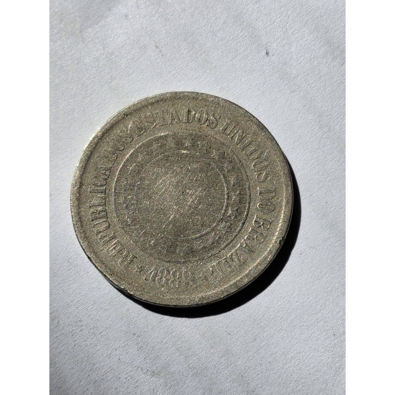 Moeda brasil 200 reis 1889 república