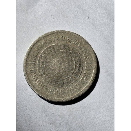 Moeda brasil 200 reis 1889 república