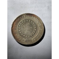 Moeda Brasil republica 200 reis 1893