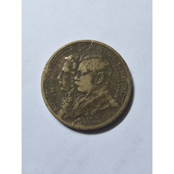 Moeda Brasil 1000 reis 1922 BBasil