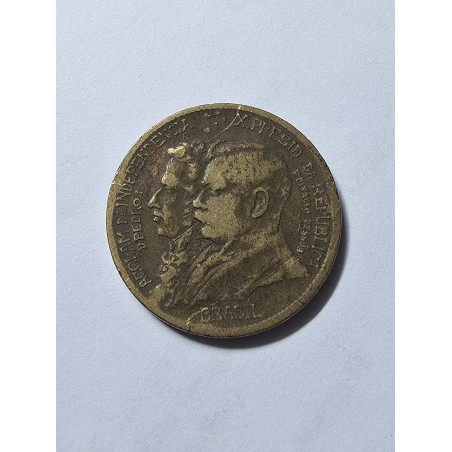 Moeda Brasil 1000 reis 1922 BBasil