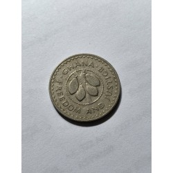 Moeda de Gana 10 pesewas 1967