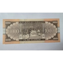 Cédula do Paraguai 10 mil guaranis FE