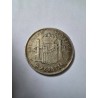 Moeda da Espanha 5 pesetas 1889 prata 25g